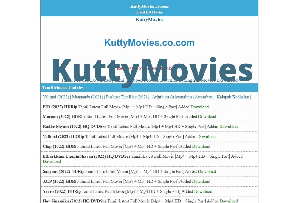 KuttyMovies