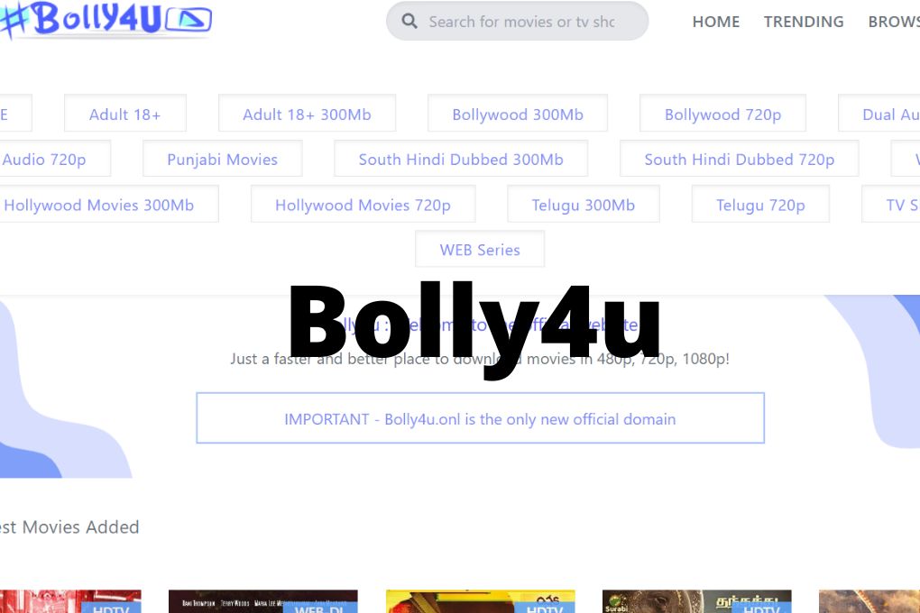Bolly4u 2024 Download Bollywood, Dual Audio, 300MB Movies