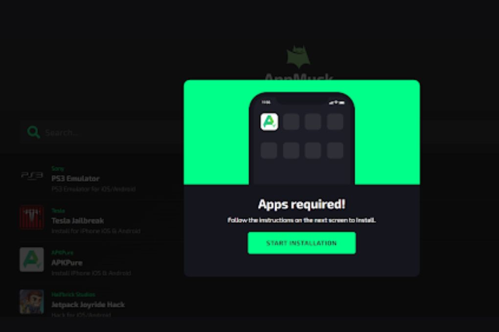 How To Download apps From AppMuck.com